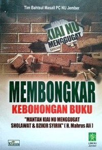 MEMBONGKAR KEBOHONGAN BUKU 