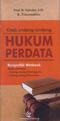 KITAB UNDANG-UNDANG HUKUM PERDATA