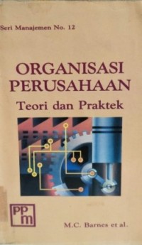 ORGANISASI PERUSAHAAN : Teori dan Praktek