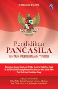 PENDIDIKAN PANCASILA UNTUK PERGURUAN TINGGI