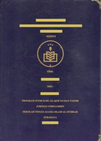 Pengetasan Kemiskinan Dalam Al qur'an : Studi penafsiran ahmad musthafa al maraghi dalam tafsir al maghi