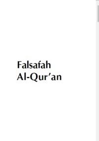 FALSAFAH AL-QUR'AN