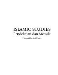 Islamic Studies Pendekatan dan Metode