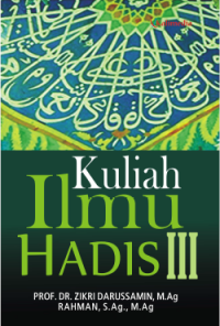 KULIAH ILMU HADIS III