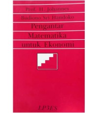 PENGANTAR MATEMATIKA UNTUK EKONOMI