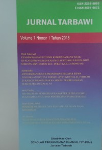 JURNAL TARBAWI