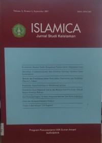 ISLAMICA : Jurnal Studi Keislaman