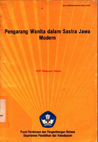 PENGARANG WANITA DALAM SASTRA JAWA MODERN