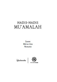HADIS-HADIS MU’AMALAH