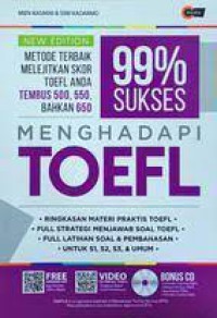 NEW EDITION 99% SUKSES MENGHADAPI TOEFL