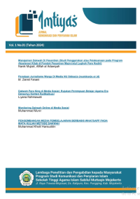 Monitoring Dakwah Online di Media Sosial