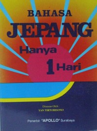 BAHASA JEPANG HANYA 1 HARI