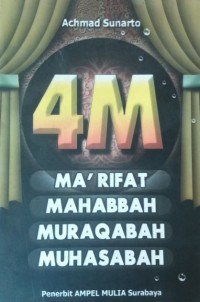 MA'RIFAT, MAHABBAH, MURAQABAH DAN MUHASABAH (4M)