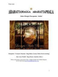 ARAHATTAMAGGA ARAHATTAPHALA