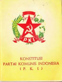 KONSTITUSI PARTAI KOMUNIS INDONESIA