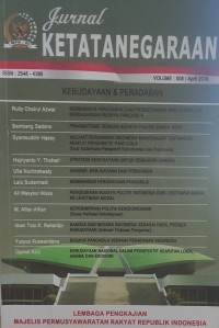 JURNAL KETATANEGARAAN