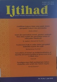 IJTIHAD : Jurnal Wacana Hukum Islam dan Kemanusiaan