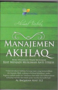 MANAJEMEN AKHLAQ