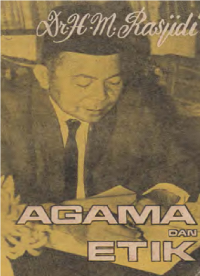 AGAMA DAN ETIK