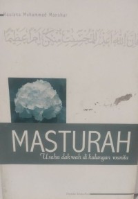 MASTURAH : Usaha Dakwah di Kalangan Wanita