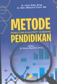 METODE PENELITIAN KUALITATIF DI BIDANG PENDIDIKAN