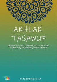 AKHLAK TASAWUF