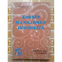 KONSEP MANAJEMEN  INDONESIA